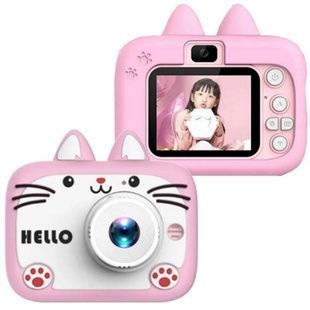 Детский фотоаппарат X900 Cat Розовый
