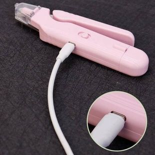 Тример-пилка для кігтів тварин NAIL CUTTER Рожевий