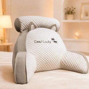 Подушка для дивана под спину Good lucky Pillow-07 Белая