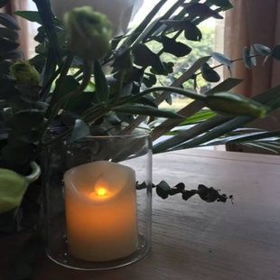 Світлодіодна свічка на батарейках 7*5см LED Candle