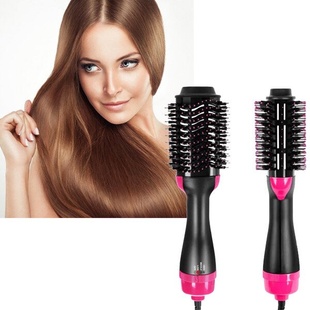 Фен - щітка для волосся One Step Hair Dryer and Styler 3 в 1 Чорна