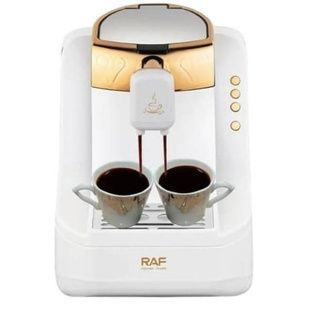 Кофеварка двойная 700Вт 0,8л RAF R.111 Белая