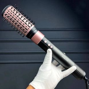 Фен-щетка со сменными насадками 1500W Sokany SK-15018 Черная