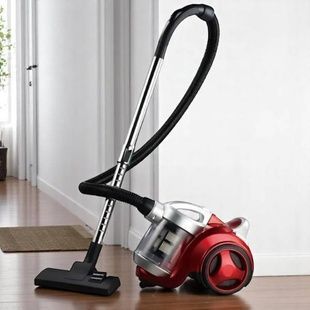 Пылесос бытовой проводной со стаканным фильтром Hoffmans 1800W HM-8801 Красный