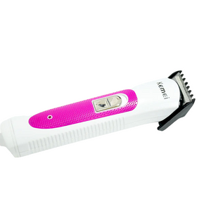 Машинка для стрижки Kemei KM-7013 Рожева