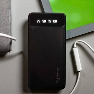 Power Bank літійполімерний 20000Mah Kin Vale V762 Чорний