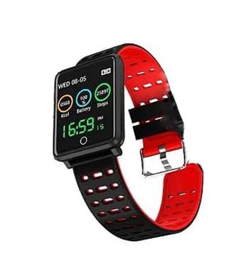 Смарт-годинник Smart Watch F5 Чорно-червоний