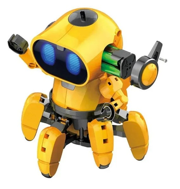 Розумний інтерактивний робот-конструктор HG-715 Жовтий