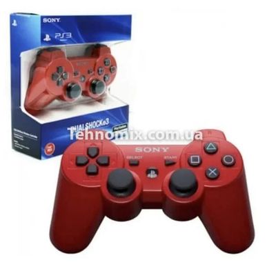 Безпровідний джойстик геймпад PS3 DualShock 3 Червоний