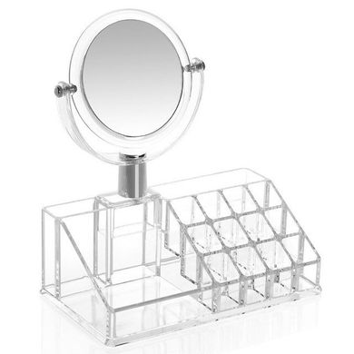 УЦЕНКА! Акриловый органайзер Cosmetic Storage Box для косметики с зеркалом