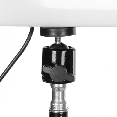 Квадратна LED лампа з гнучким тримачем для телефону D35, 28 см