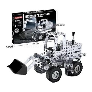 Конструктор металлический Бульдозер 430 деталей Metal Assembly Model