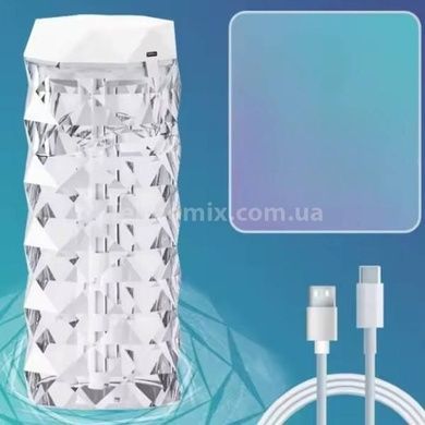 Увлажнитель воздуха с ночником Rose Lamp Humidifier Белый 400ml