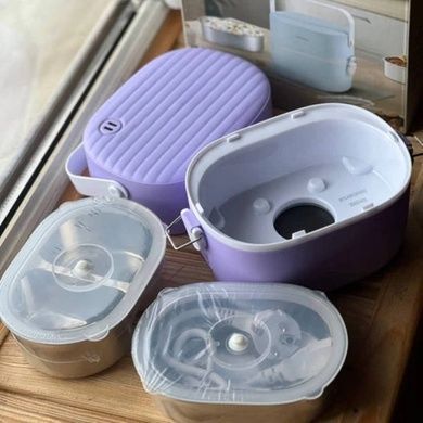 Ланч бокс із підігрівом Electric lunch box LY-800 Фіолетовий