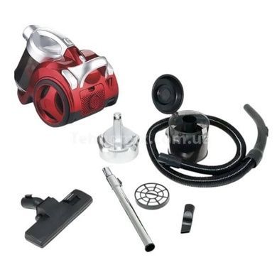 Пылесос бытовой проводной со стаканным фильтром Hoffmans 1800W HM-8801 Красный