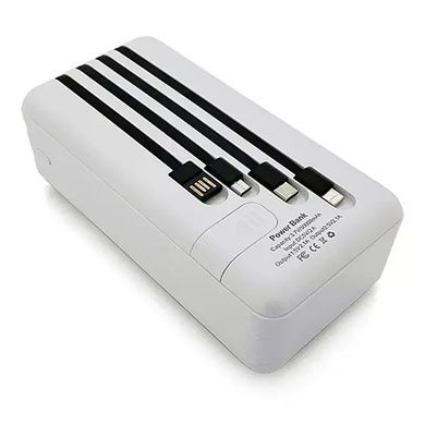 Power Bank 50000 mAh Fast Changer с ремешком Белый