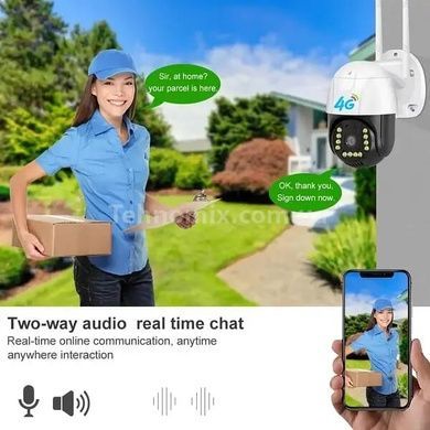 Камера відеоспостереження Smart Net Camera V380 4G Без сонячної панелі