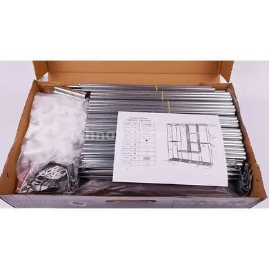 Складной тканевый шкаф Storage Wardrobe 28165 ∙ Органайзер &ndash; гардероб для одежды на 4 секции, 165х45х172 см