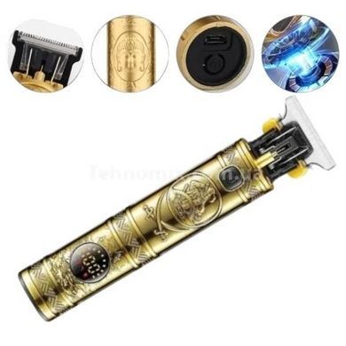 Триммер аккумуляторный + 4 насадки VGR V-097 Золото