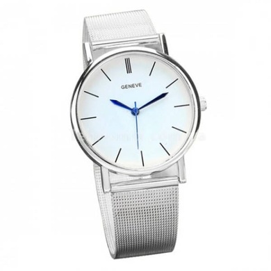 Годинник жіночий Geneva Steel Silver