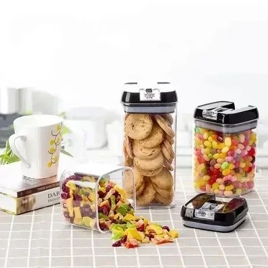 Набор кухонных контейнеров для сыпучих 6шт Food Storage Container