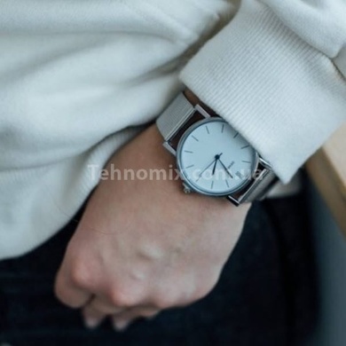 Годинник жіночий Geneva Steel Silver