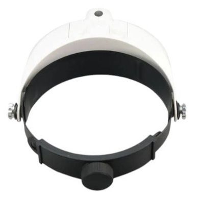 Лупа-окуляри бінокулярна з led-підсвічуванням MG81001 (1x - 3.5x, комбінування) Білі