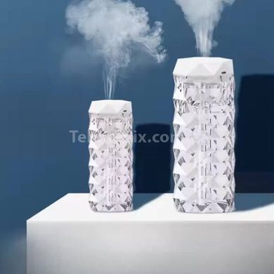 Увлажнитель воздуха с ночником Rose Lamp Humidifier Белый 400ml