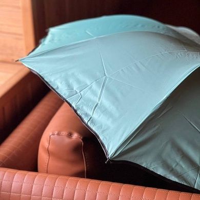 Зонт от дождя складной компактный umbrella AND XL-1451 Голубой