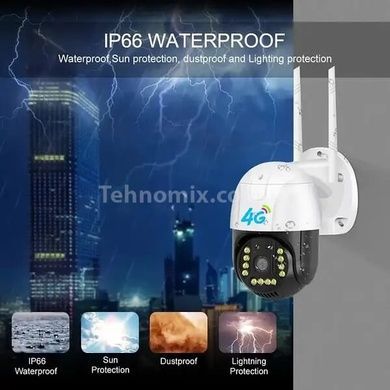 Камера відеоспостереження Smart Net Camera V380 4G Без сонячної панелі