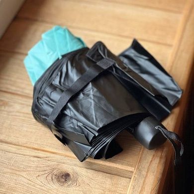 Зонт от дождя складной компактный umbrella AND XL-1451 Голубой