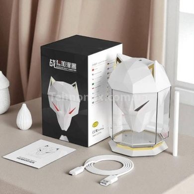 Зволожувач повітря настільний 650мл Вовк humidifier AND5295 Білий