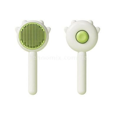 Щетка для вычесывания шерсти Hamburger Comb Зеленый