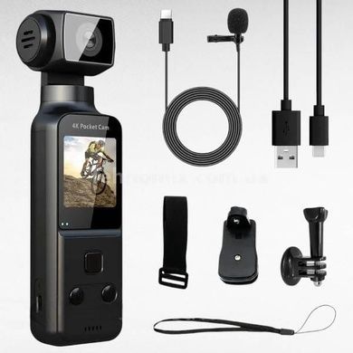 Камера нагрудна бездротова 1080P Full HD Wi-Fi 4K Sports camera AND K1