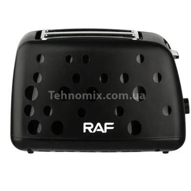 Тостер на 2 ломтика хлеба с регулятором RAF R 502 Черный