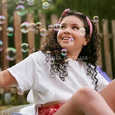 Дитячий автоматичний пістолет кулемет для мильних бульбашок Bubble machine toy Блакитний