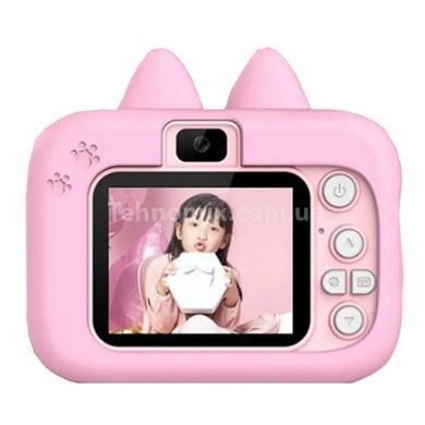 Дитячий фотоапарат X900 Cat Рожевий