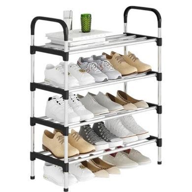Полка обувная разборная на 4 полки 56*28*80см Shoe Rack AND1636