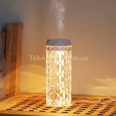 Увлажнитель воздуха с ночником Rose Lamp Humidifier Белый 400ml