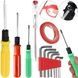 Набір викруток та багатогранників 13в1 Screwdriver set 444 AND