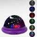 Ночник проектор звездное небо вращающийся UFO Star Master Фиолетовый