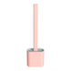 Щётка для унитаза силиконовая Liquid Toilet Brush Розовая