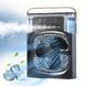 Вентилятор настільний із зволоженням та підсвічуванням від USB 500ml Чорний