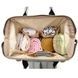 Сумка-рюкзак для мам Mom Bag Синий в полоску