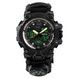 Годинники чоловічі тактичні Besta Life Pro AllBlack з компасом