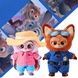 Брелок для ключей с коллекционной фигуркой Disney Зверополис 15 х 7.5 х 8см Лис-полицейский