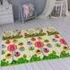 Коврик детский игровой 2-х сторонний 180*150*0,08см EVA В-82115 Голубой с принтом