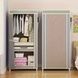 Шафа для одягу тканинна Storage Wardrobe AND XL-1616 Сірий