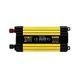 Перетворювач 1500W 12V AC/DC KSM LCD+2 USB Чорний з жовтим