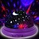 Ночник проектор звездное небо вращающийся UFO Star Master Фиолетовый